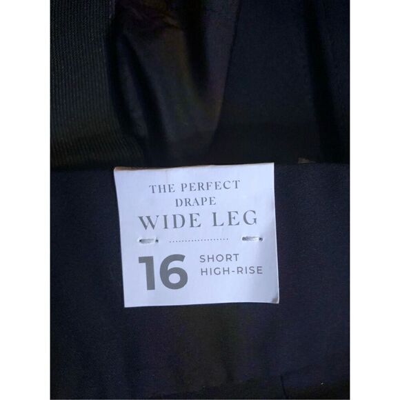 Lane Bryant navy Perfect Drape Pant size 16S NWT - Picture 4 of 5